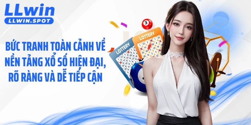 Bức tranh toàn cảnh về nền tảng xổ số hiện đại, rõ ràng và dễ tiếp cận