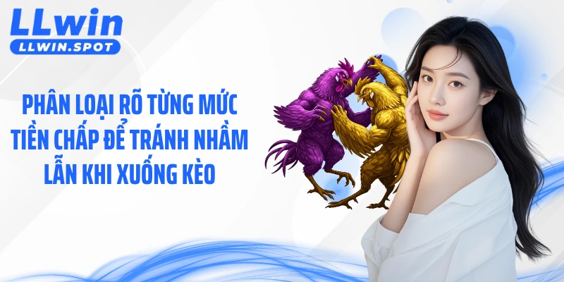 Phân loại rõ từng mức tiền chấp để tránh nhầm lẫn khi xuống kèo