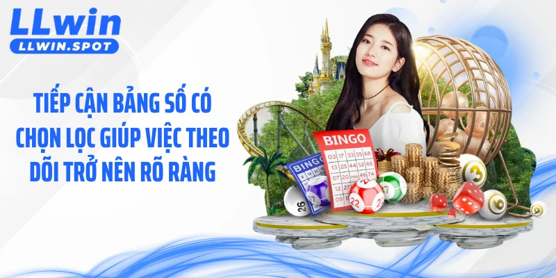 Tiếp cận bảng số có chọn lọc giúp việc theo dõi trở nên rõ ràng
